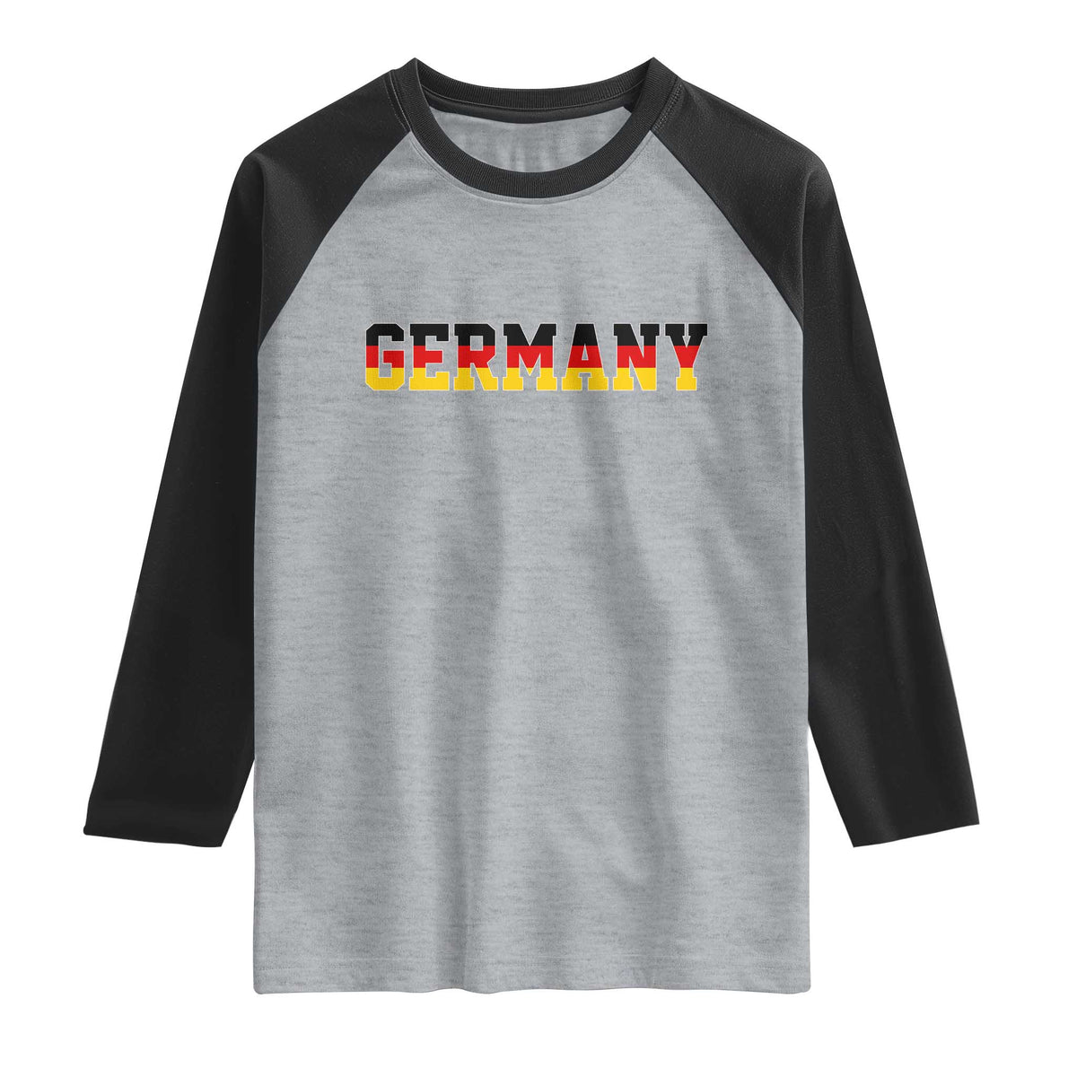 Germany Deutschland German Flag Raglan Shirt