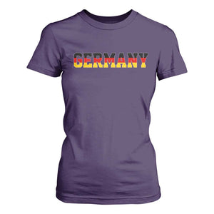 Germany Deutschland German Flag T Shirt For Women