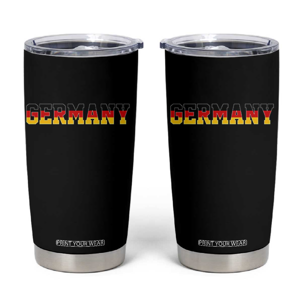 Germany Deutschland German Flag Tumbler Cup