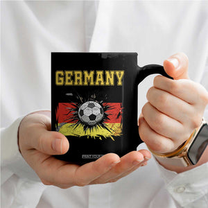 Germany Soccer Fan Coffee Mug German Football Game Day Supporter