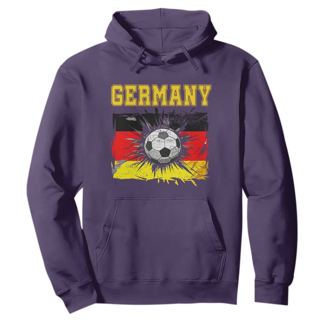 Germany Soccer Fan Hoodie German Football Game Day Supporter