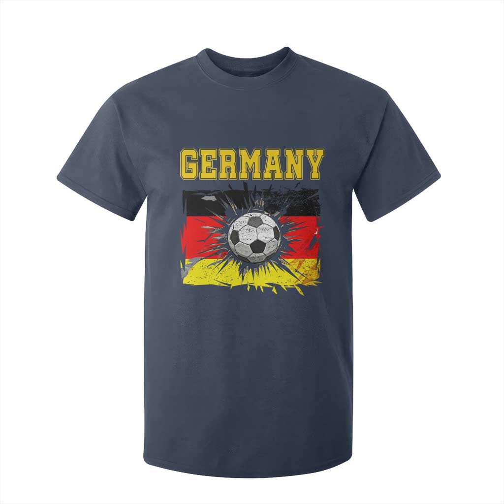 Germany Soccer Fan T Shirt For Kid German Football Game Day Supporter