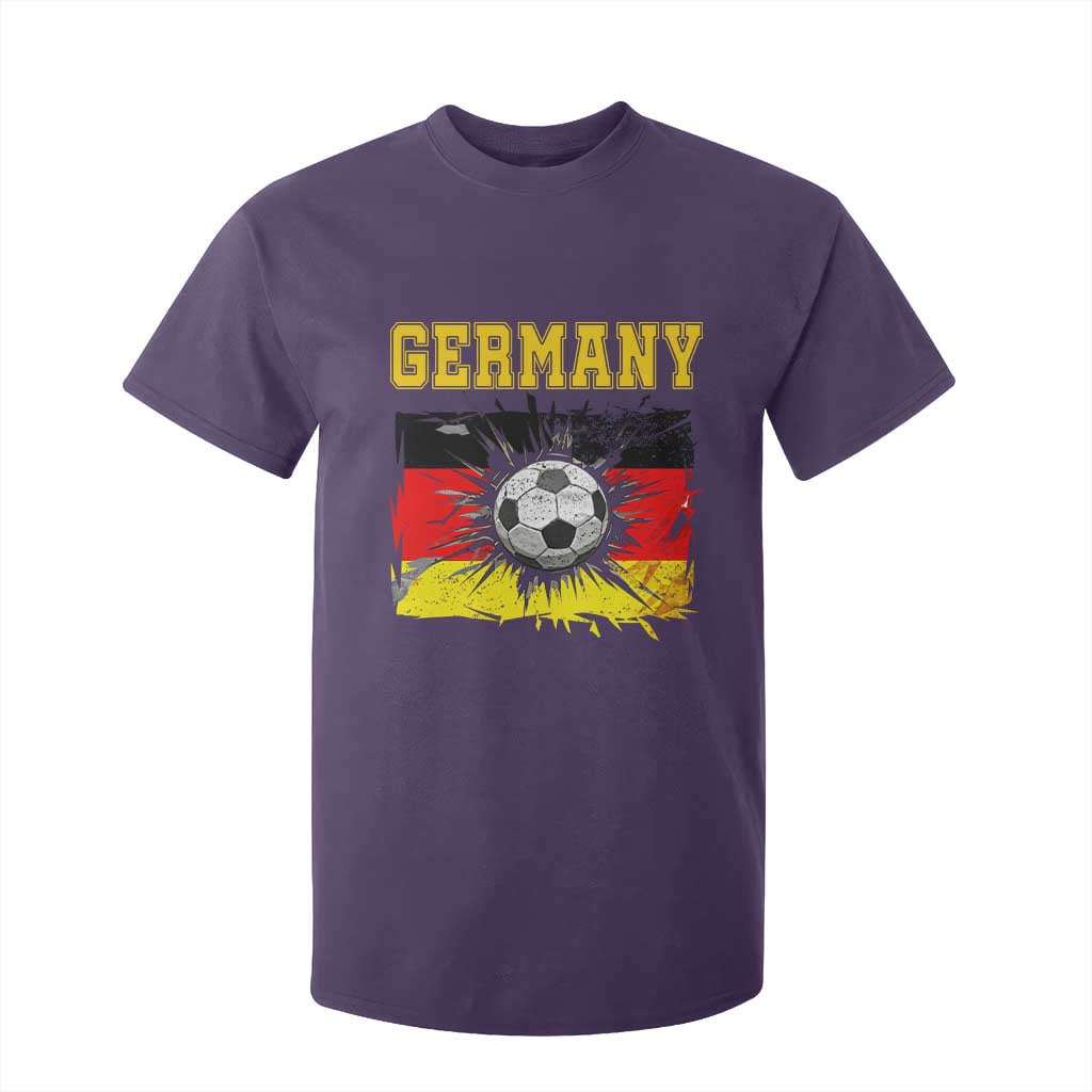 Germany Soccer Fan T Shirt For Kid German Football Game Day Supporter