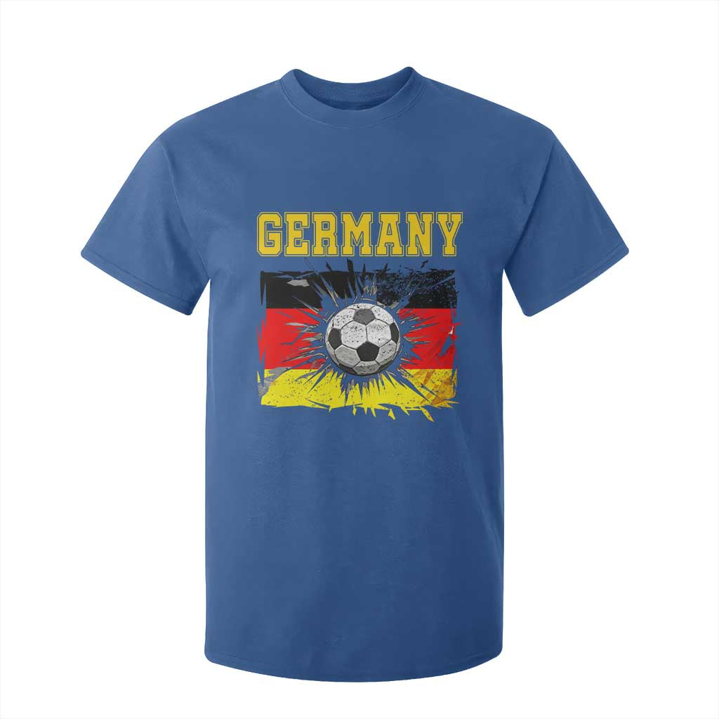 Germany Soccer Fan T Shirt For Kid German Football Game Day Supporter