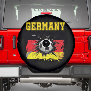 Germany Soccer Fan Spare Tire Cover German Football Game Day Supporter