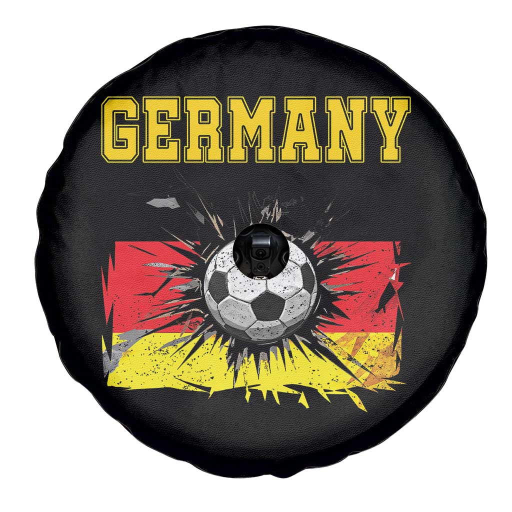 Germany Soccer Fan Spare Tire Cover German Football Game Day Supporter