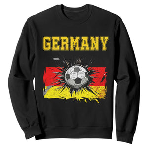 Germany Soccer Fan Sweatshirt German Football Game Day Supporter