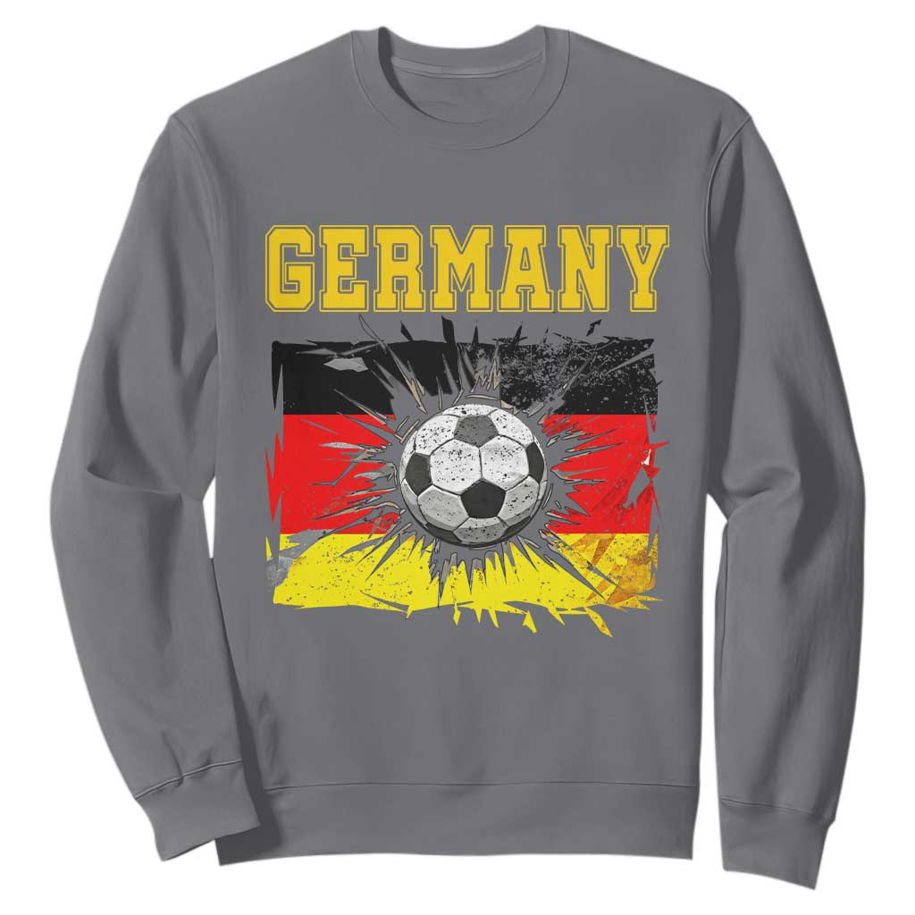 Germany Soccer Fan Sweatshirt German Football Game Day Supporter