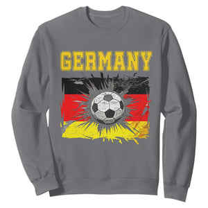 Germany Soccer Fan Sweatshirt German Football Game Day Supporter