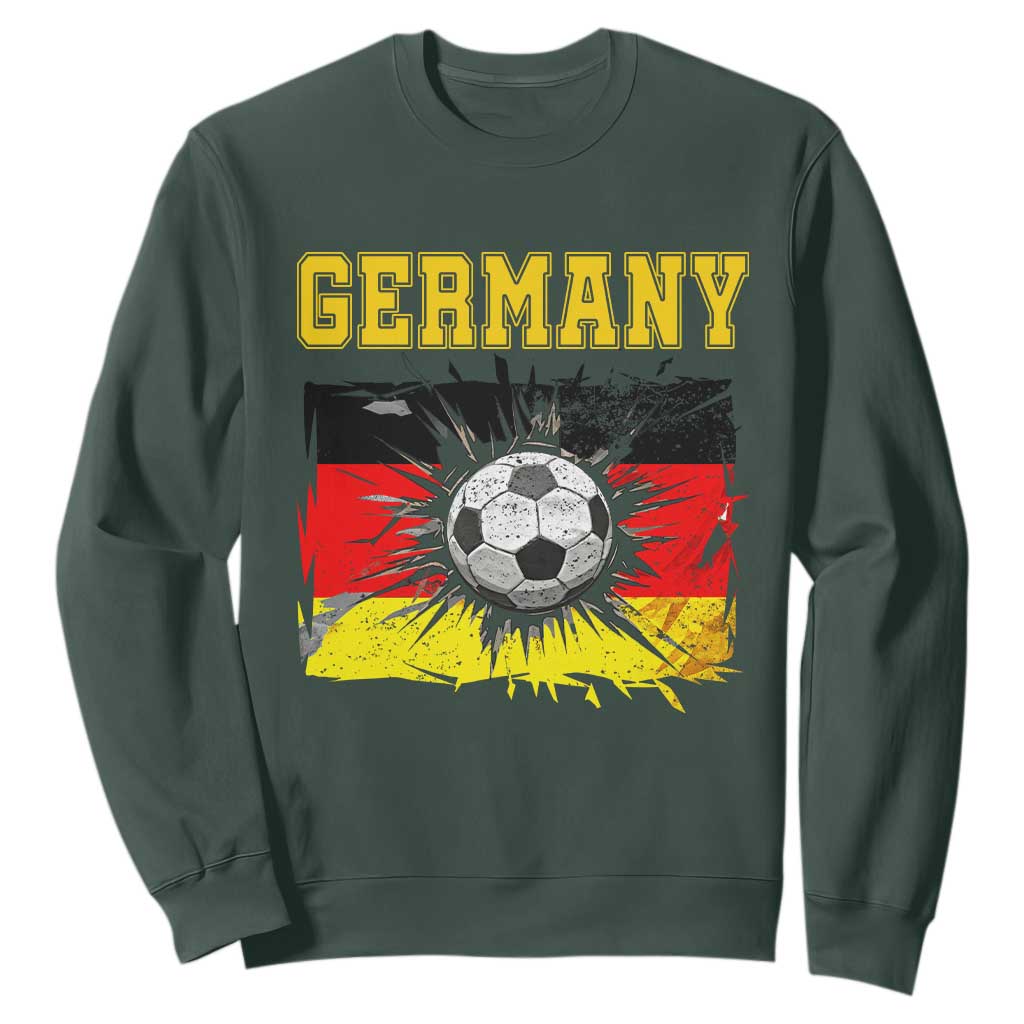 Germany Soccer Fan Sweatshirt German Football Game Day Supporter