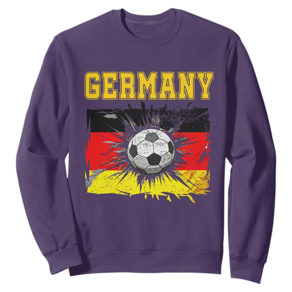 Germany Soccer Fan Sweatshirt German Football Game Day Supporter