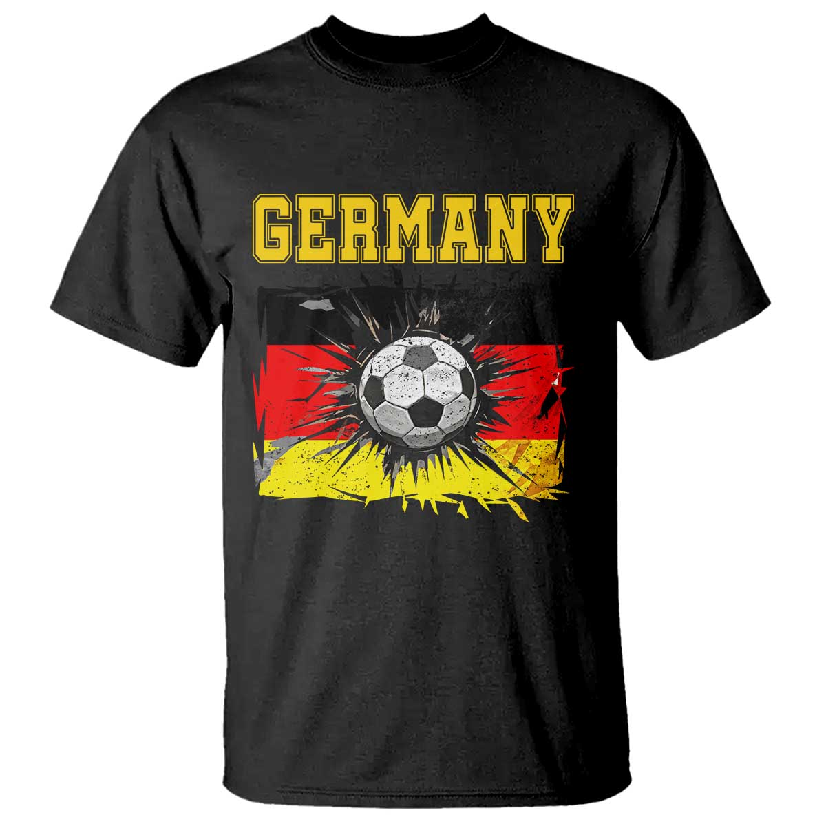 Germany Soccer Fan T Shirt German Football Game Day Supporter