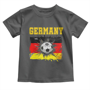 Germany Soccer Fan Toddler T Shirt German Football Game Day Supporter