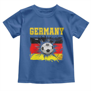 Germany Soccer Fan Toddler T Shirt German Football Game Day Supporter