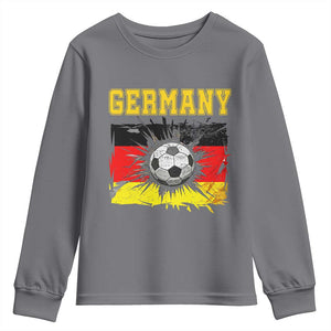 Germany Soccer Fan Youth Sweatshirt German Football Game Day Supporter