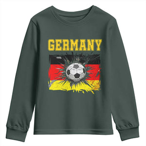 Germany Soccer Fan Youth Sweatshirt German Football Game Day Supporter