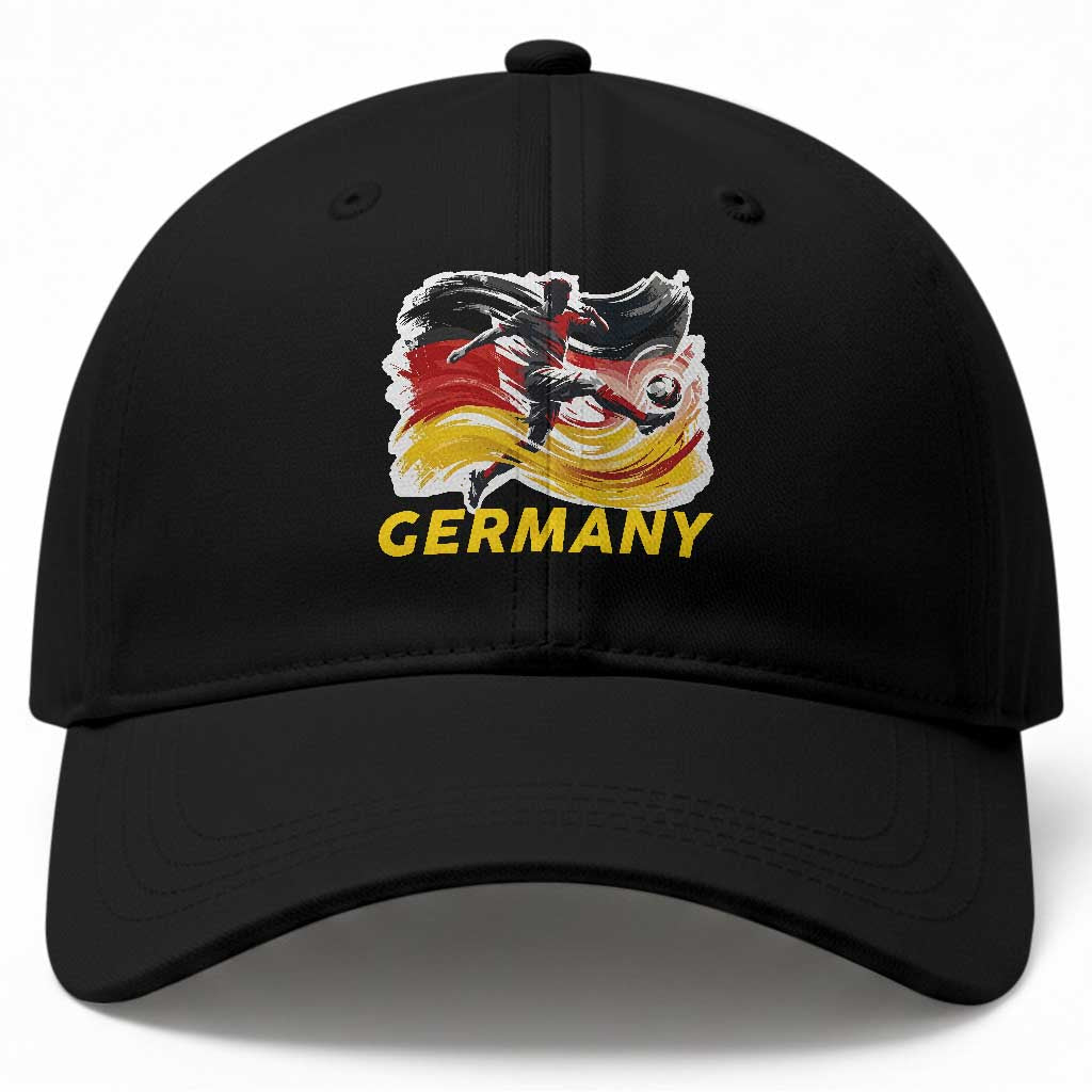 Germany Soccer Fan Baseball Cap German Football Flag Game Day Supporter