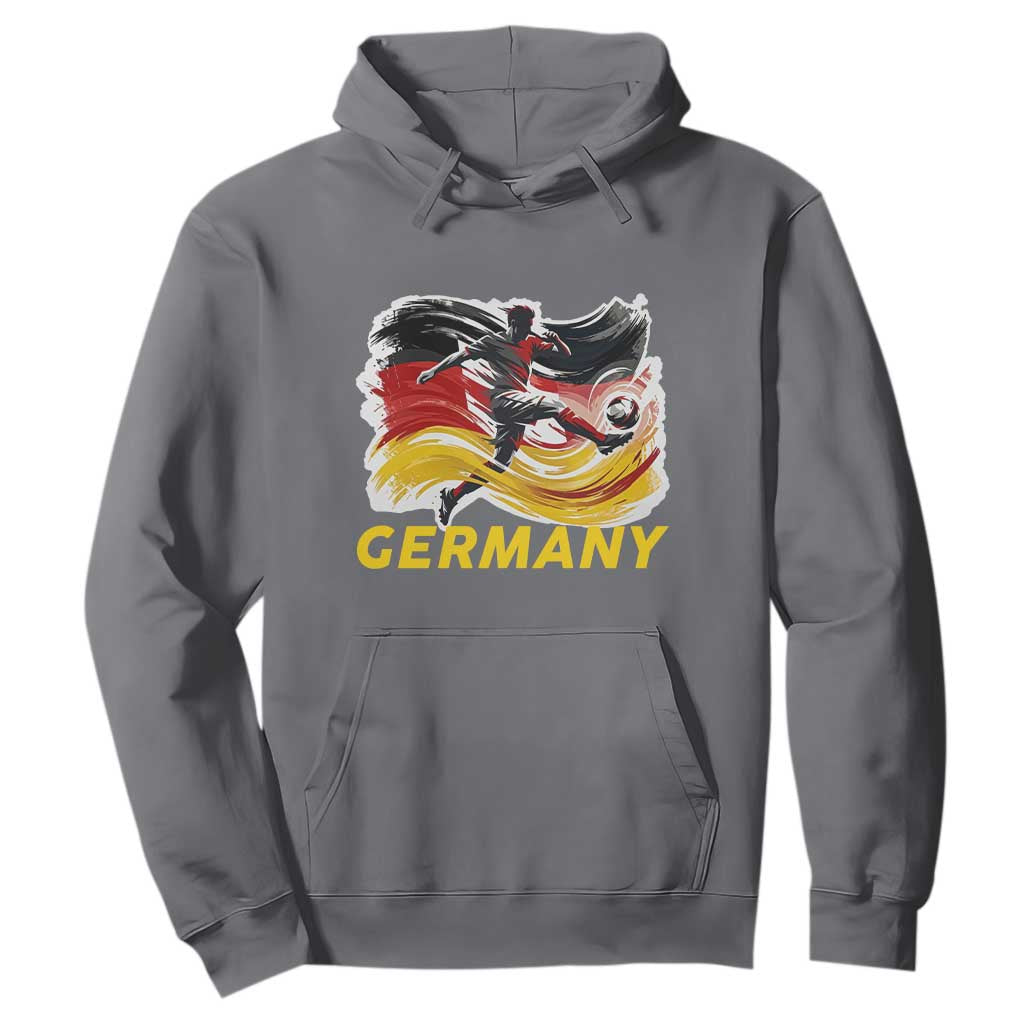 Germany Soccer Fan Hoodie German Football Flag Game Day Supporter