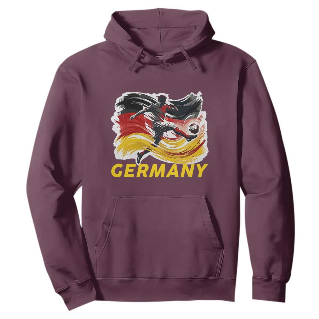 Germany Soccer Fan Hoodie German Football Flag Game Day Supporter