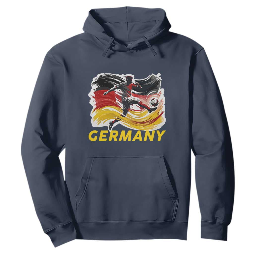 Germany Soccer Fan Hoodie German Football Flag Game Day Supporter