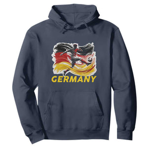 Germany Soccer Fan Hoodie German Football Flag Game Day Supporter