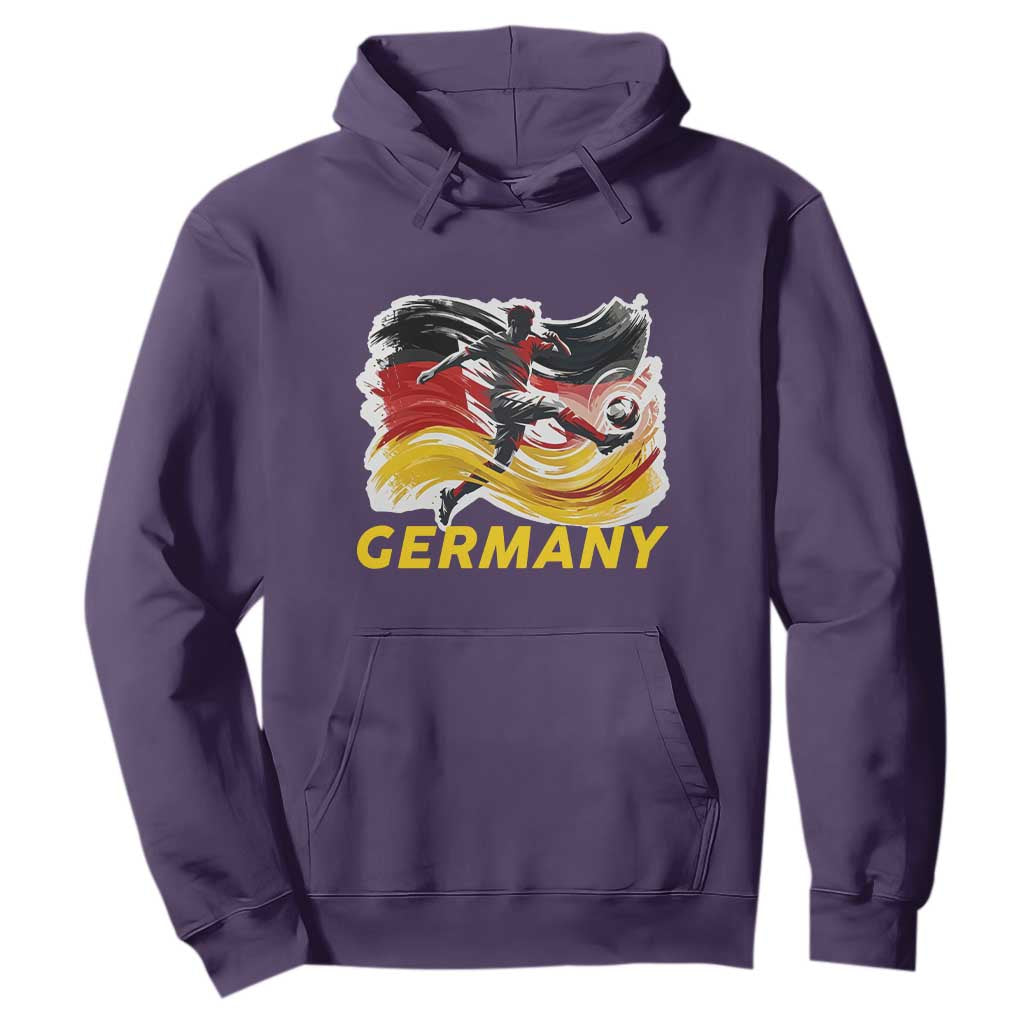 Germany Soccer Fan Hoodie German Football Flag Game Day Supporter