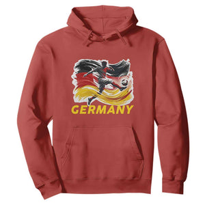 Germany Soccer Fan Hoodie German Football Flag Game Day Supporter