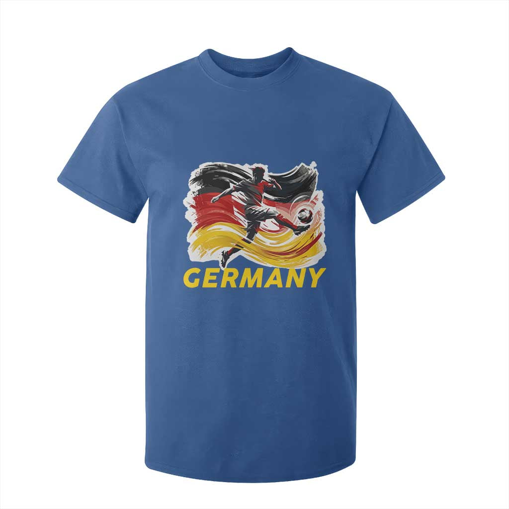 Germany Soccer Fan T Shirt For Kid German Football Flag Game Day Supporter