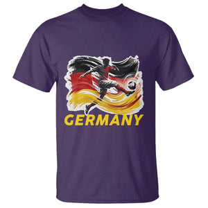 Germany Soccer Fan T Shirt German Football Flag Game Day Supporter