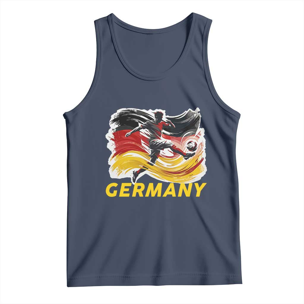 Germany Soccer Fan Tank Top German Football Flag Game Day Supporter