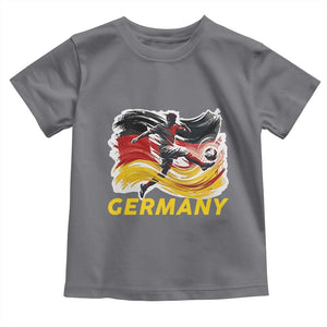 Germany Soccer Fan Toddler T Shirt German Football Flag Game Day Supporter