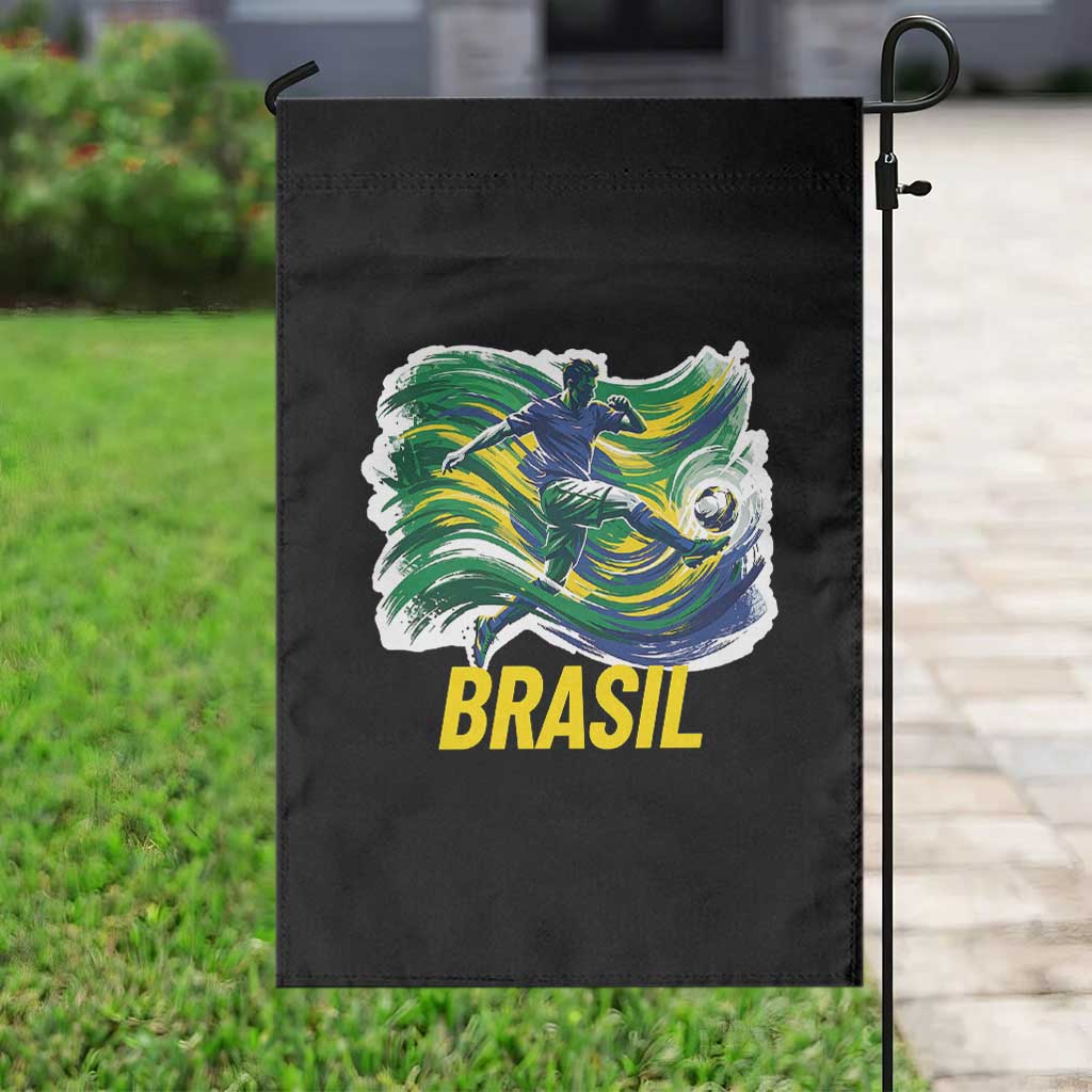 Brazil Soccer Brasil Flag Patriotic Sports Garden Flag Brazilian Football Fan Supporter TS14 Print Your Wear
