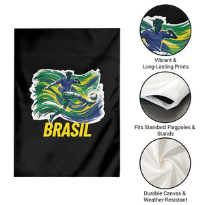 Brazil Soccer Brasil Flag Patriotic Sports Garden Flag Brazilian Football Fan Supporter TS14 Print Your Wear