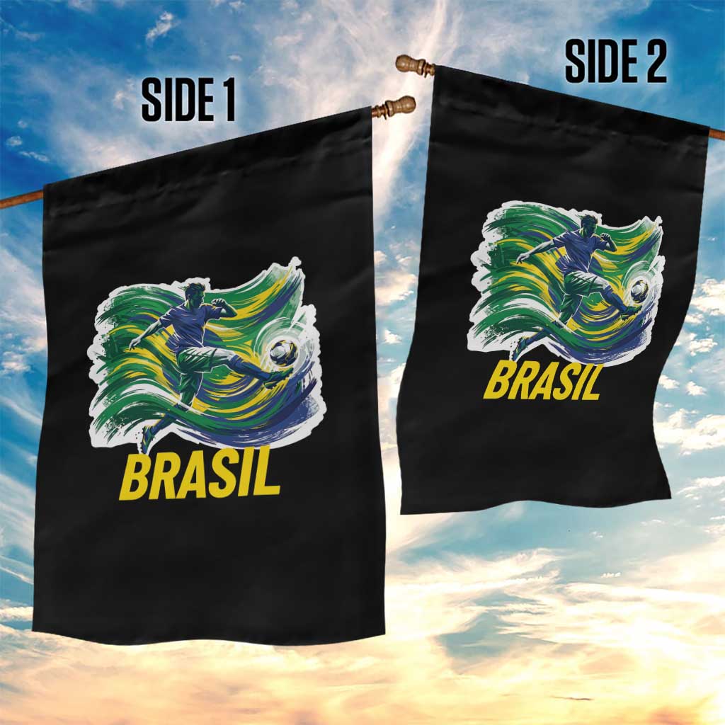 Brazil Soccer Brasil Flag Patriotic Sports Garden Flag Brazilian Football Fan Supporter TS14 Print Your Wear