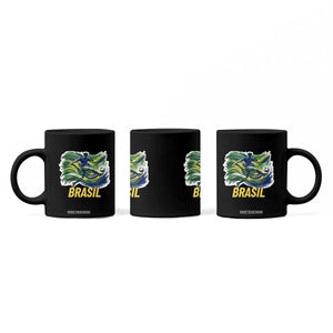 Brazil Soccer Brasil Flag Patriotic Sports Coffee Mug Brazilian Football Fan Supporter TS14 Print Your Wear