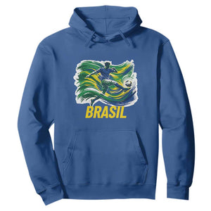 Brazil Soccer Brasil Flag Patriotic Sports Hoodie Brazilian Football Fan Supporter