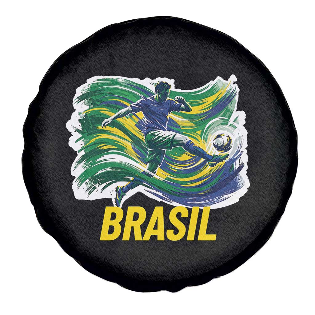 Brazil Soccer Brasil Flag Patriotic Sports Spare Tire Cover Brazilian Football Fan Supporter TS14 Print Your Wear
