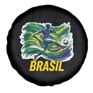 Brazil Soccer Brasil Flag Patriotic Sports Spare Tire Cover Brazilian Football Fan Supporter TS14 Print Your Wear