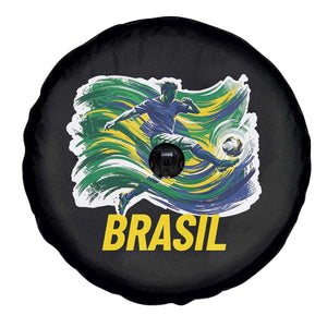 Brazil Soccer Brasil Flag Patriotic Sports Spare Tire Cover Brazilian Football Fan Supporter TS14 Print Your Wear