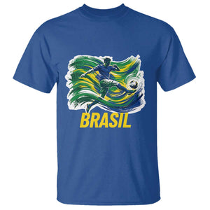 Brazil Soccer Brasil Flag Patriotic Sports T Shirt Brazilian Football Fan Supporter