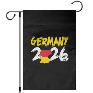 Deutschland Flag German Pride Garden Flag Germany Soccer Lover Football Fans TS14 Black Print Your Wear