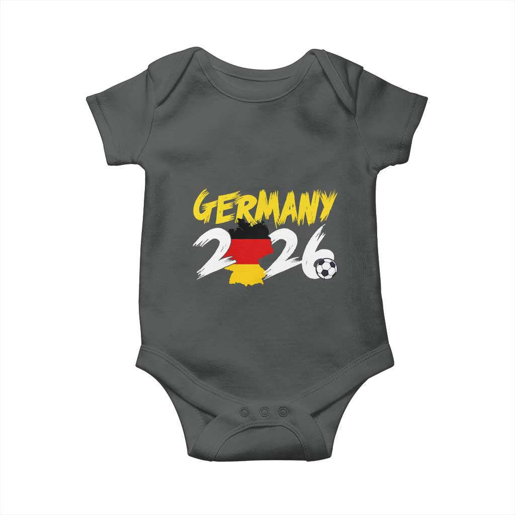 Deutschland Flag German Pride Baby Onesie Germany Soccer Lover Football Fans