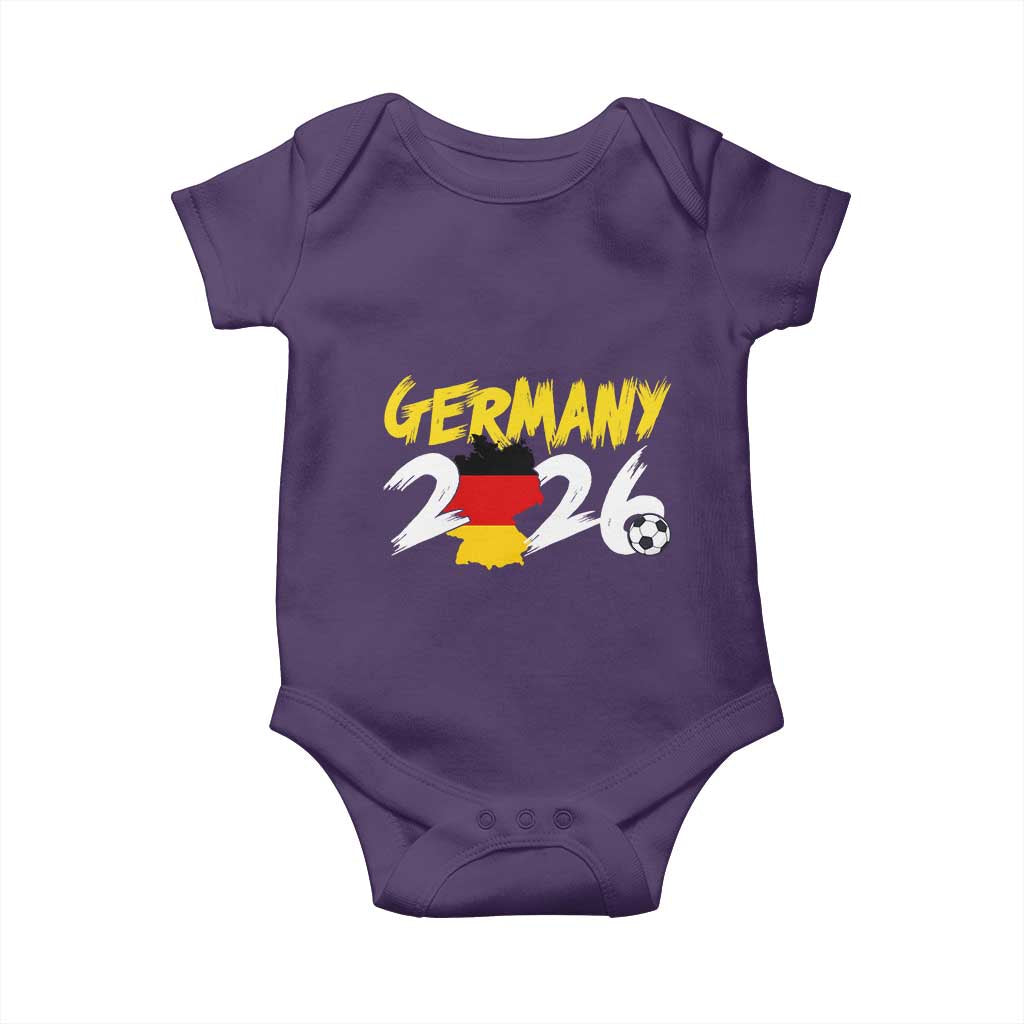 Deutschland Flag German Pride Baby Onesie Germany Soccer Lover Football Fans