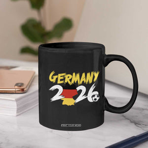 Deutschland Flag German Pride Coffee Mug Germany Soccer Lover Football Fans TS14 Print Your Wear