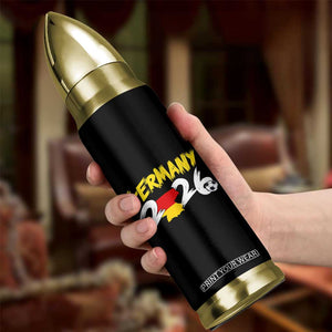 Deutschland Flag German Pride Bullet Tumbler Germany Soccer Lover Football Fans TS14 Print Your Wear