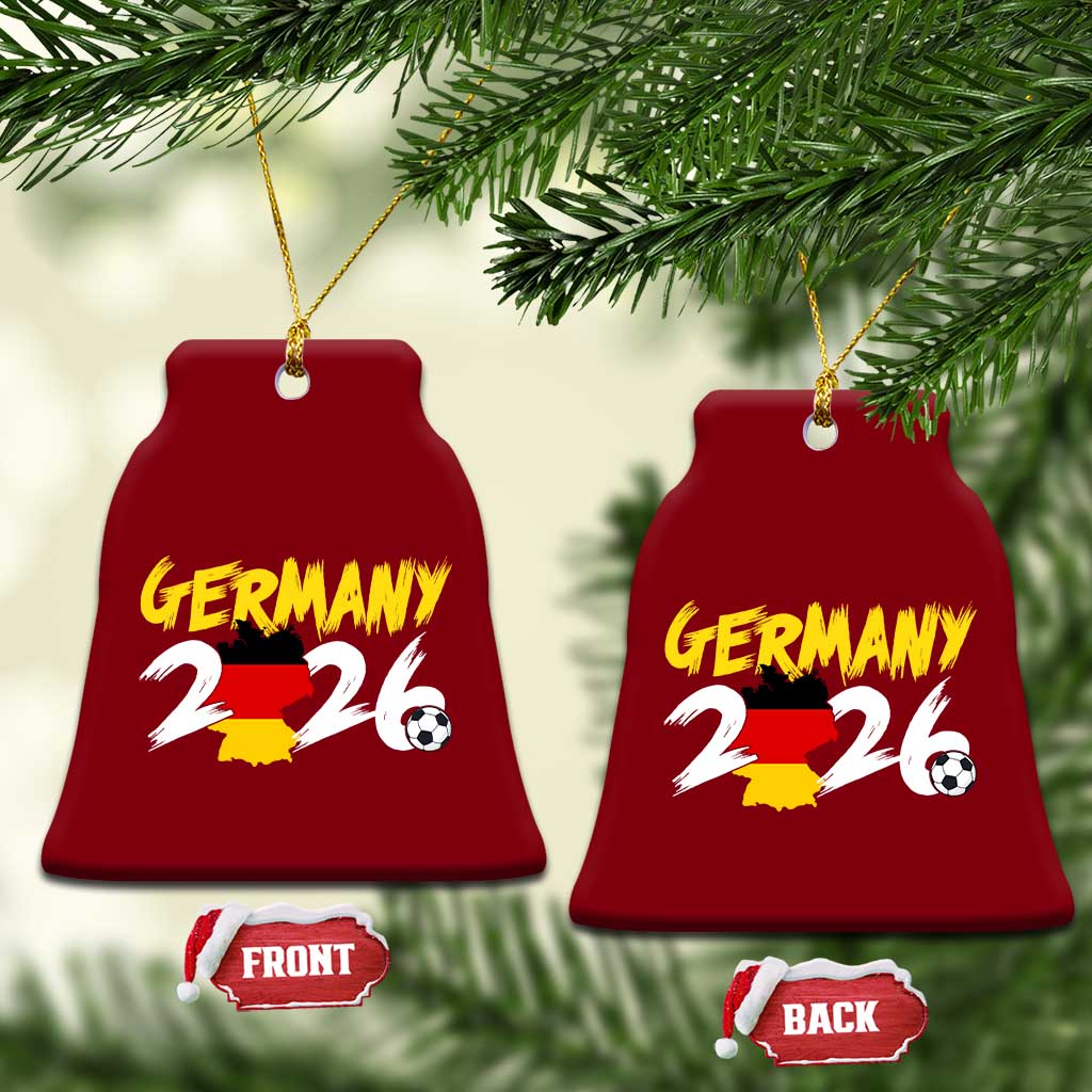 Deutschland Flag German Pride Ceramic Ornament Germany Soccer Lover Football Fans