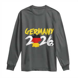 Deutschland Flag German Pride Long Sleeve Shirt Germany Soccer Lover Football Fans