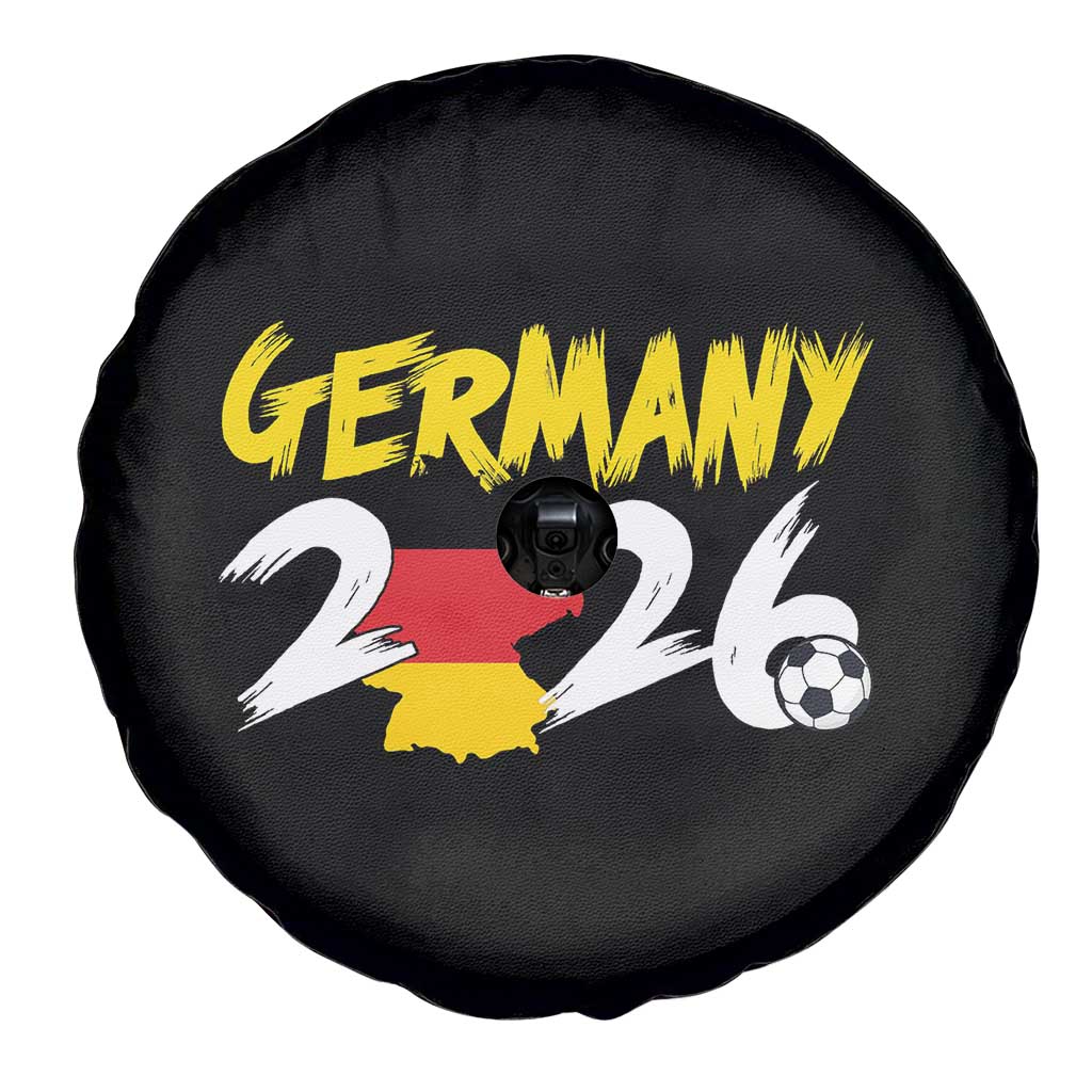 Deutschland Flag German Pride Spare Tire Cover Germany Soccer Lover Football Fans TS14 Print Your Wear