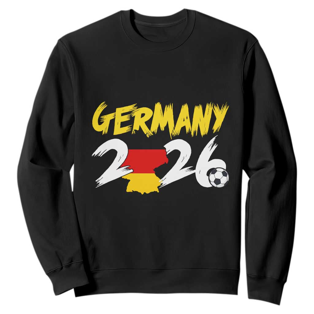 Deutschland Flag German Pride Sweatshirt Germany Soccer Lover Football Fans