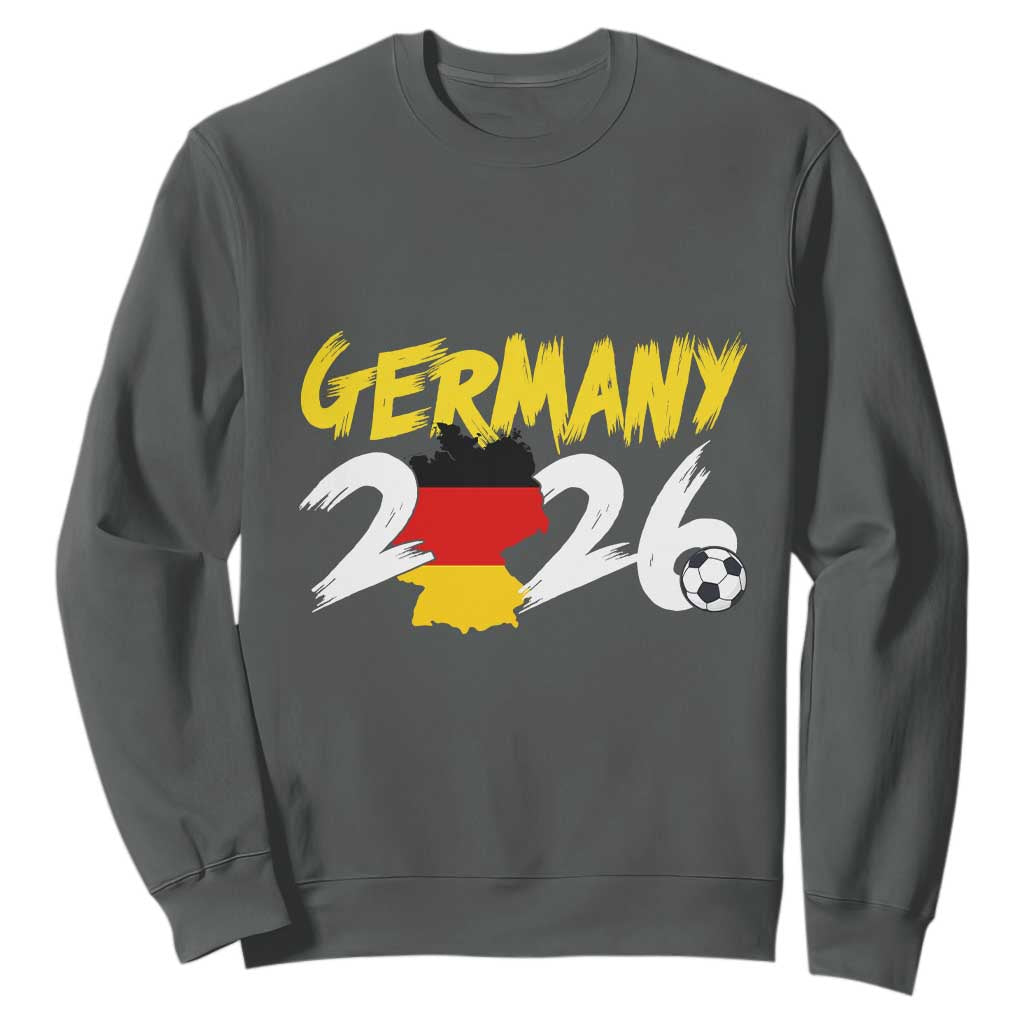 Deutschland Flag German Pride Sweatshirt Germany Soccer Lover Football Fans